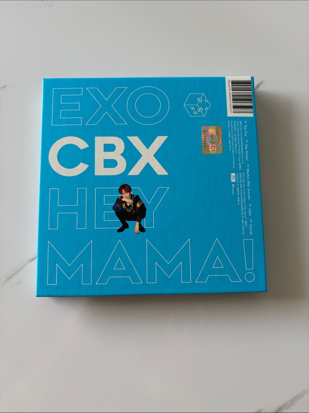 K-POP EXO CBX 1st Mini Album Hey Mama Baekhyun ver CD + Booklet + Photocard